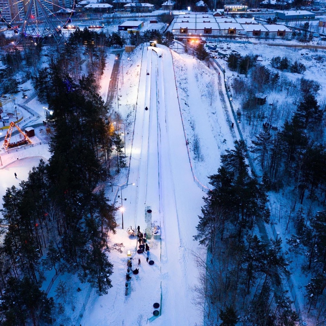 Горка в ТРЦ «Радуга-парк»